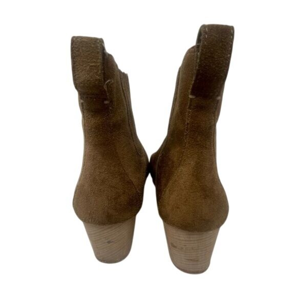 Madewell Benny Chelsea Clog In Suede Boot Size Women’s US 8, color pecan shell - Picture 2 of 16